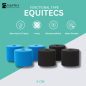Preview: EquiTecs Functional Tape 4-Way 5cmx5m Set (Hellblau, Schwarz)