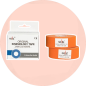 Preview: Nasara KINESIOLOGIC Tape 2,5 cmx5 m - 2 rolls