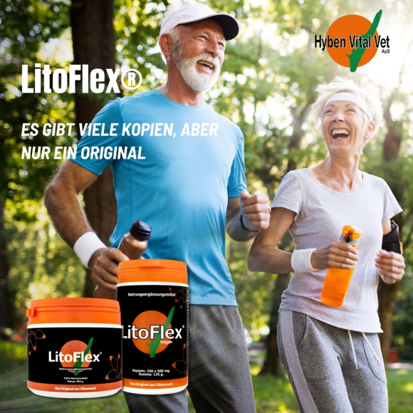 LitoFlex® Hagebuttenpulver Vegan, Kapseln, 250 Stk.