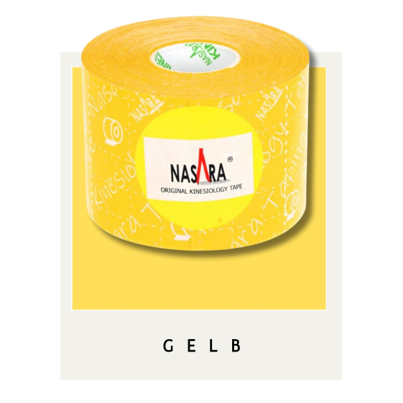 KINESIOLOGIE Tape 5 cmx5 m gelb