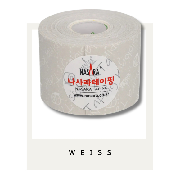 KINESIOLOGIE Tape 5 cmx5 m weiß