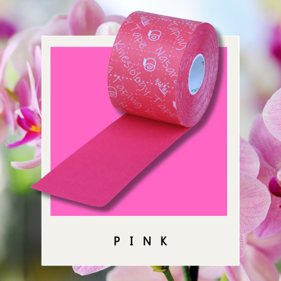 Preview: Nasara KINESIOLOGIE Tape 5 cmx5 m pink