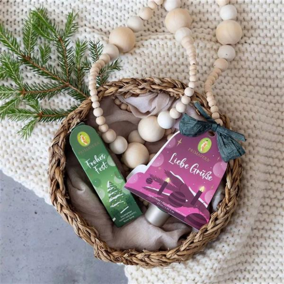 Preview: Primavera Geschenkanhänger Frohes Fest 20ml