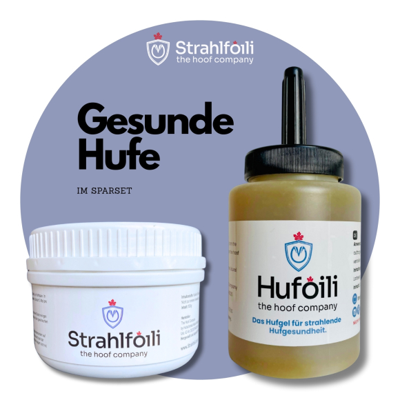 Strahlfoili und Hufoili - die Pflegekombination im Set