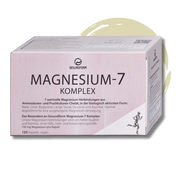 Gesundform Magnesium-7 Komplex Vega-Caps 120St.