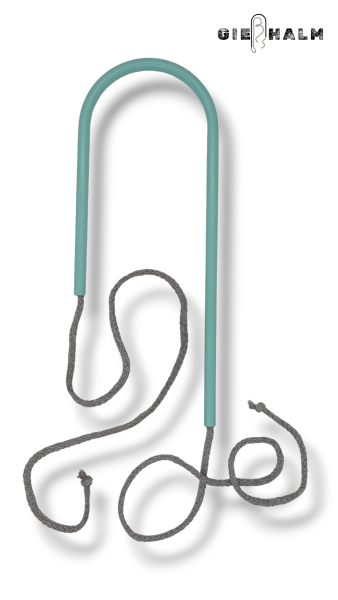 Gießhalm groß - Mint / Grau