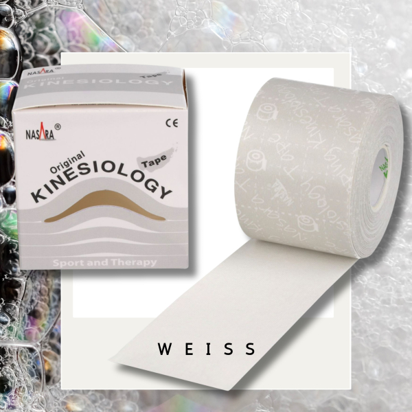 KINESIOLOGIE Tape 5 cmx5 m weiß
