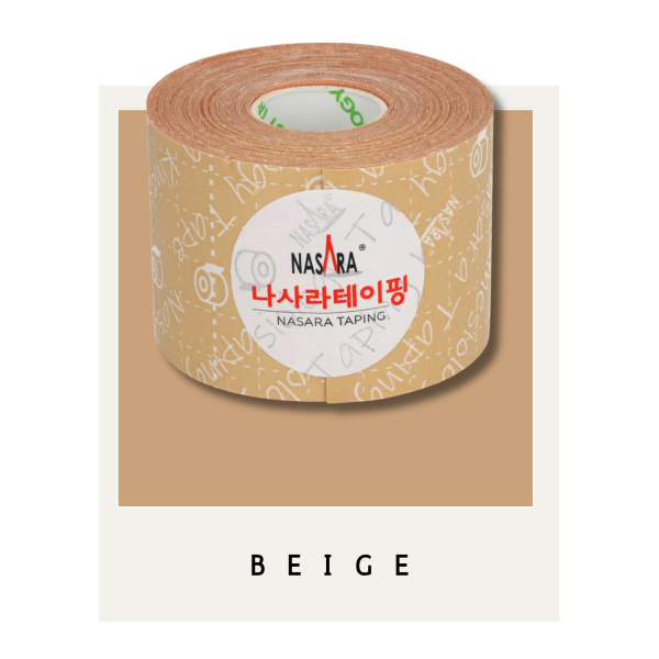 Nasara KINESIOLOGIE Tape 5 cmx5 m beige