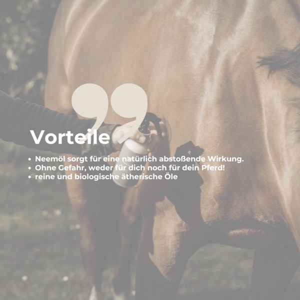 Nellumbo Insektenschutz für Pferde 500 ml
