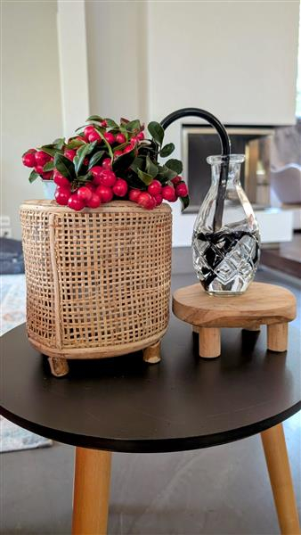 Gießhalm klein - Schwarz / Schwarz