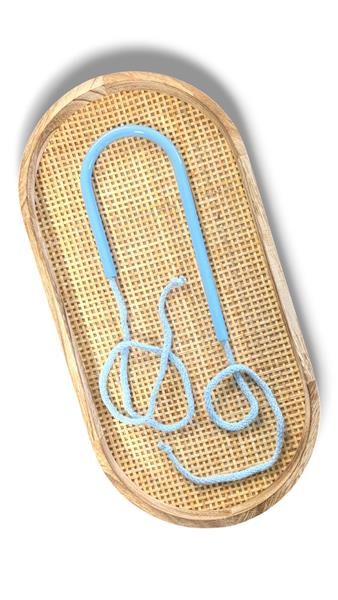 Gießhalm klein - Hellblau / Hellblau