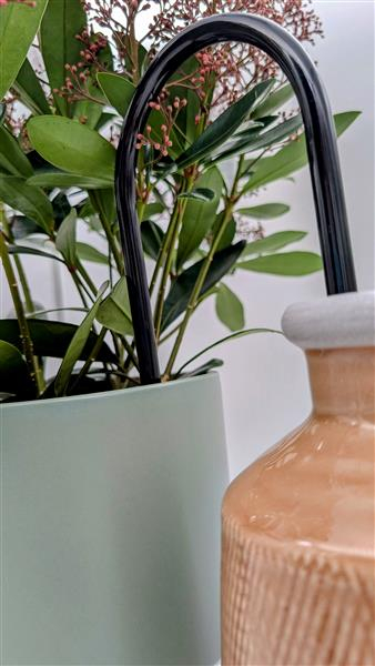 Gießhalm groß - Schwarz / Schwarz