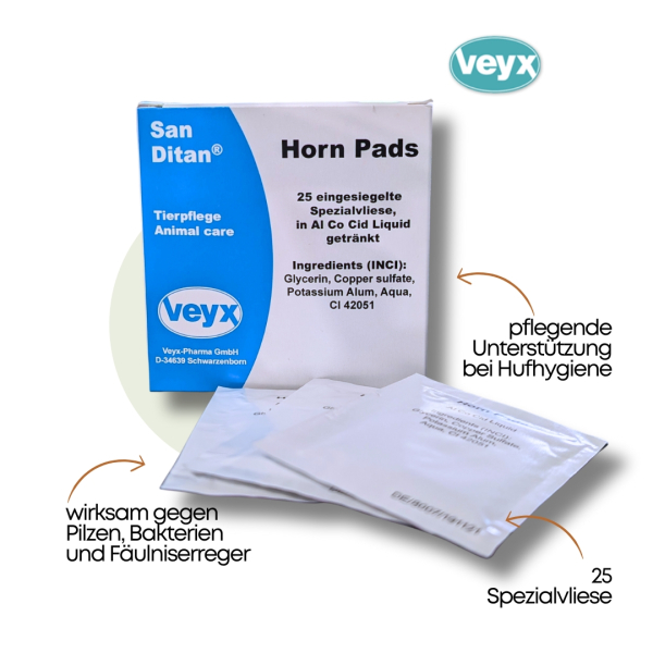 SanDitan Horn Pads 25 Stück