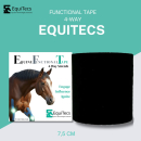 EquiTecs - Biomechanisches Tape 4-Way 7,5cmx5m Schwarz